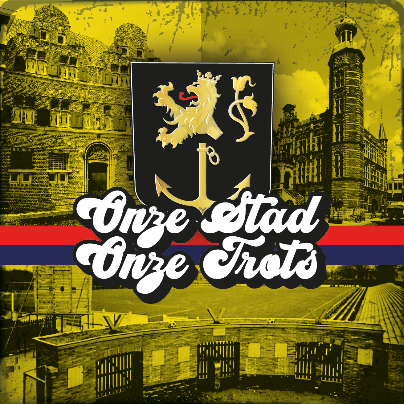 Onze Stad, Onze Trots Stickers | 20 st