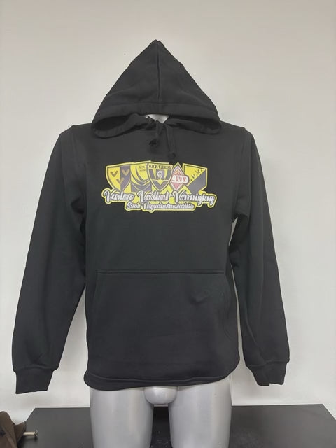 Trui met oude logo's